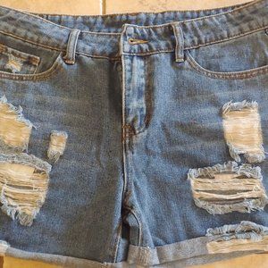 Womens jean shorts